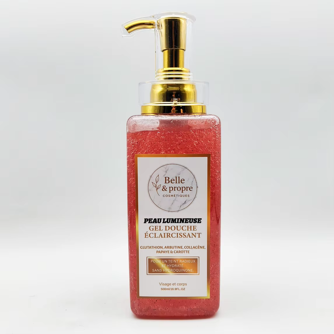 Gel douche exfoliant